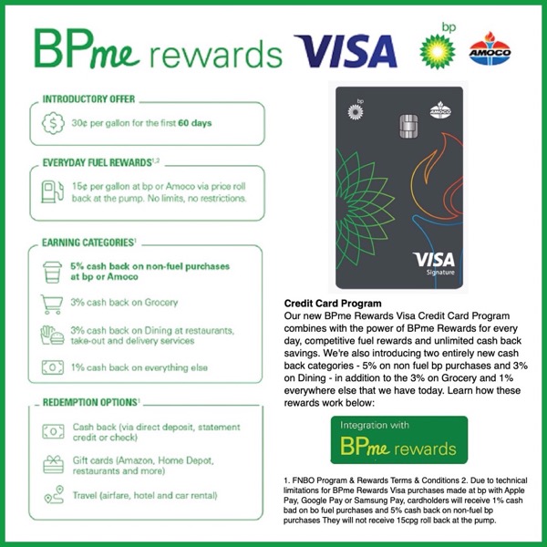 BP Rewards Visa